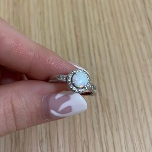 Opal silver ring ❤️